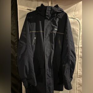 Lands'End Parka Navy Blue